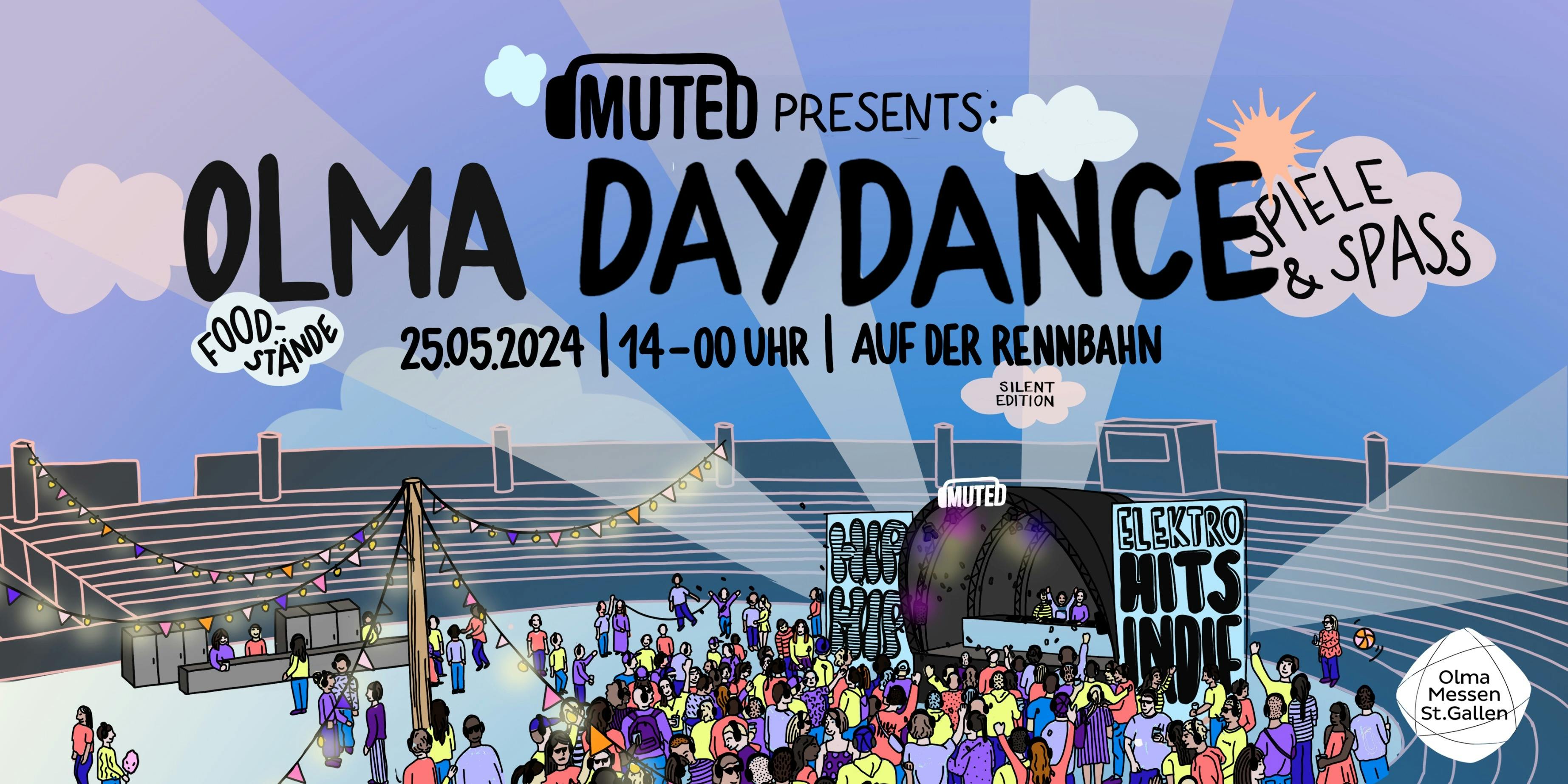 MUTED Day Dance auf der Rennbahn - Olma Messen 