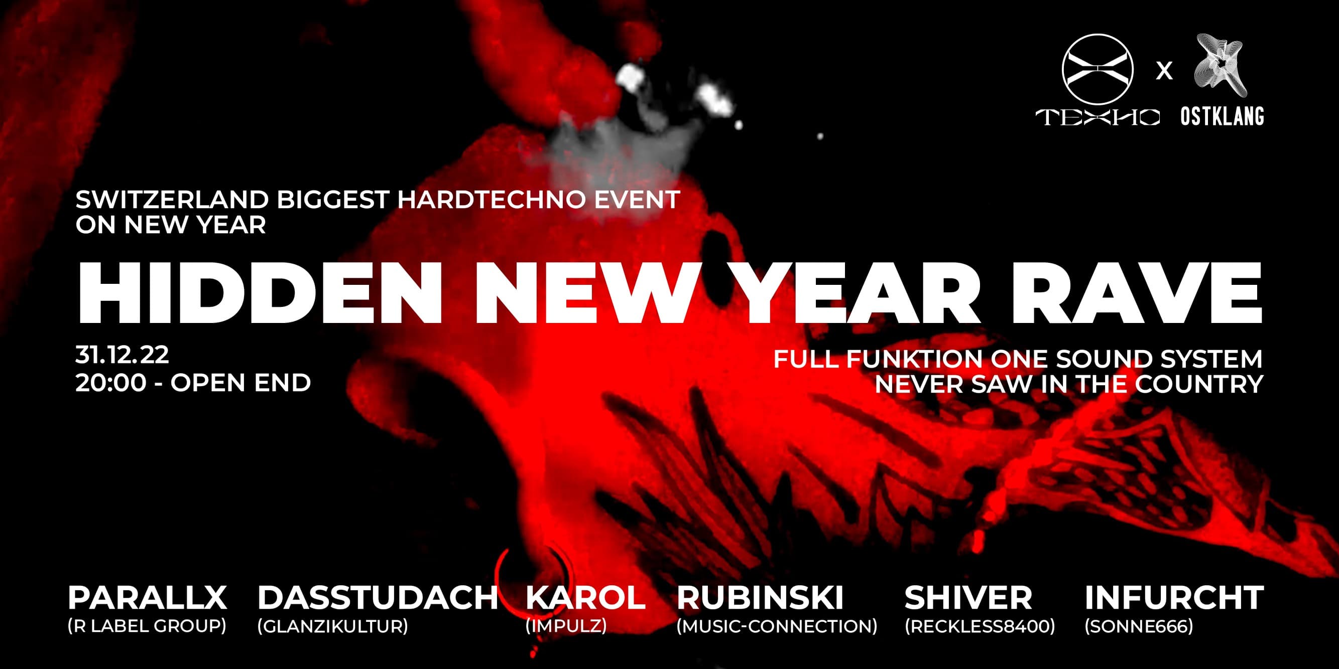 Titelbild HIDDEN NEW YEAR RAVE